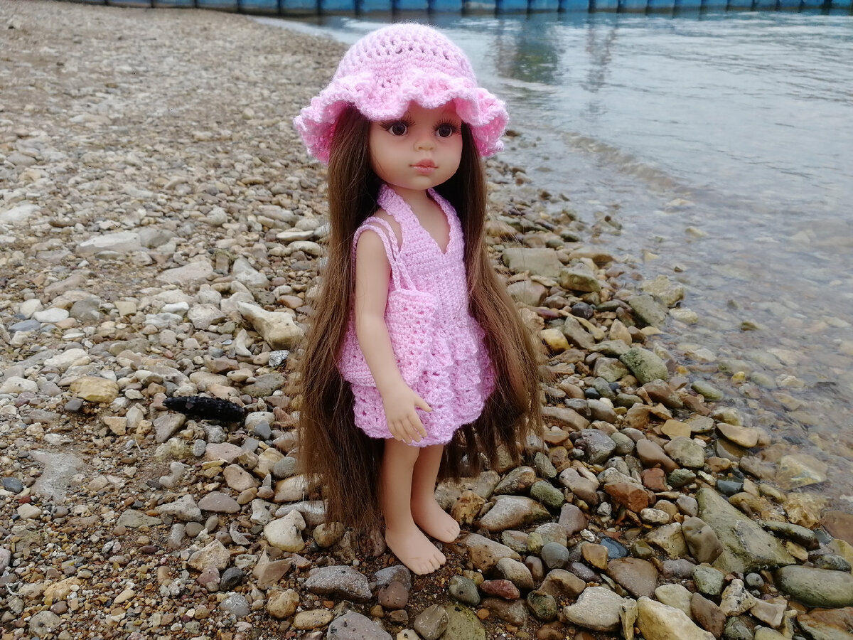 Катя (Кэрол) в розовом комплекте. Все фото в данной статье автора МК - Анны Утешевой. При публикации готовых работ просьба указывать автора, а также не размещать МК на сторонних ресурсах без активной ссылки на автора