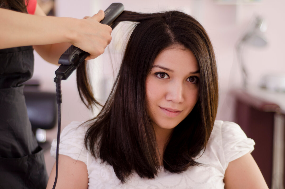 Как с помощью геля для волос выпрямить волосы
