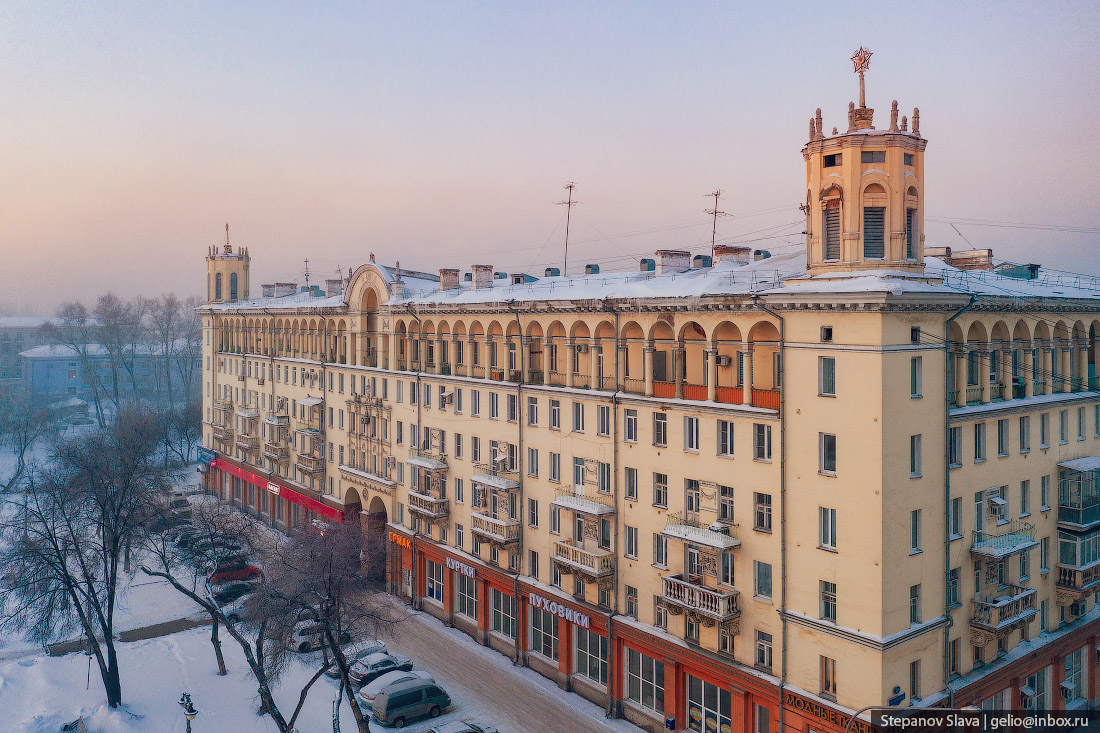 Архитектура Металлургов 39 Новокузнецк