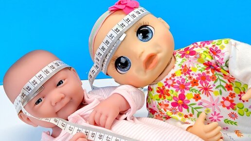 НА ОСМОТРЕ, ЗАПРЕТИЛИ МНОГО КУШАТЬ #Куклы Пупсики Беби Элайв Реборн Игрушки Для девочек
