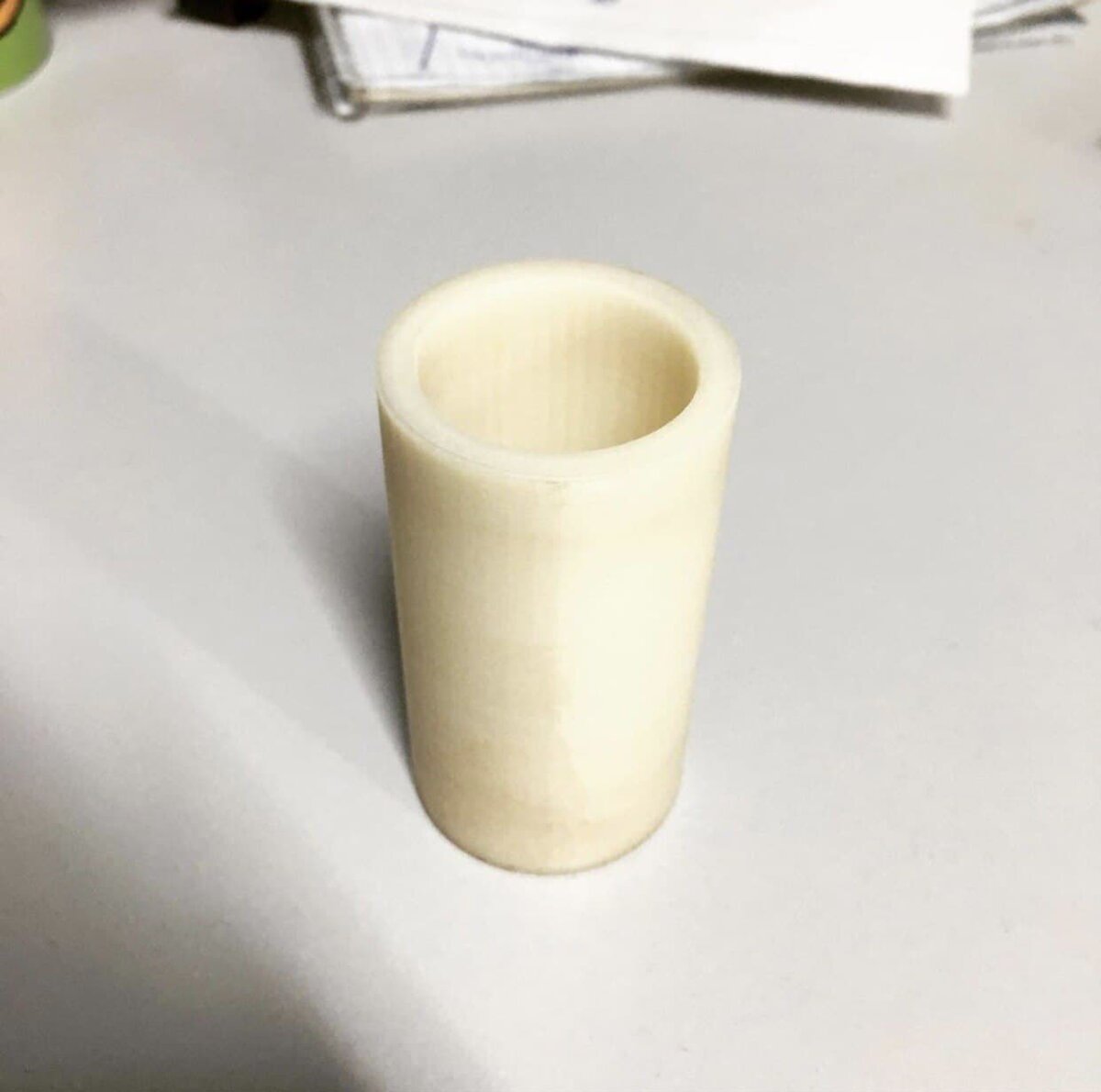 Проставка из ABS пластика, по сути первое изделие, сделанное при мне лично методом 3D печати :)