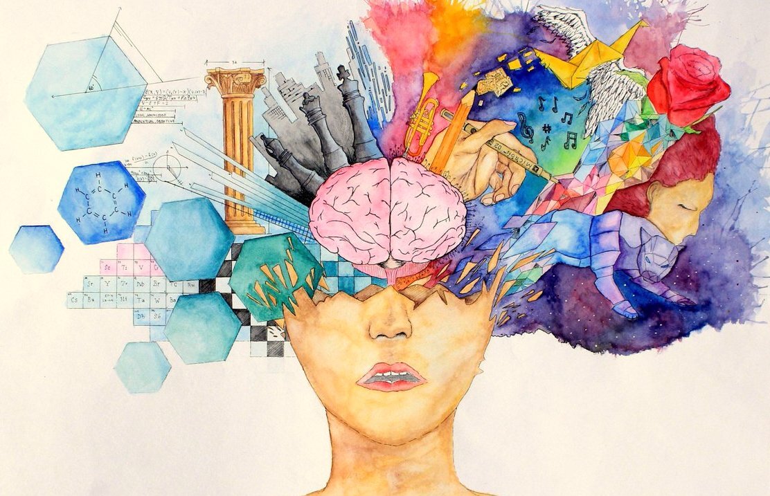 Если наше мышление творчески развито и гибко, мы способны вмешиваться в свой мыслительный процесс, изменяя мысли. 