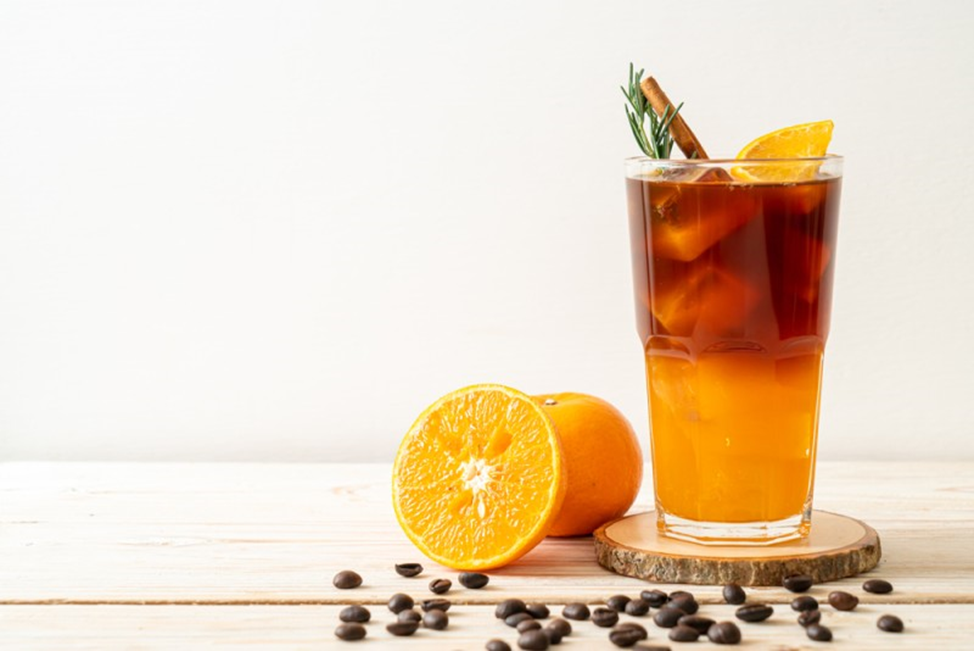 Бабл кофе с апельсином рецепт с фото