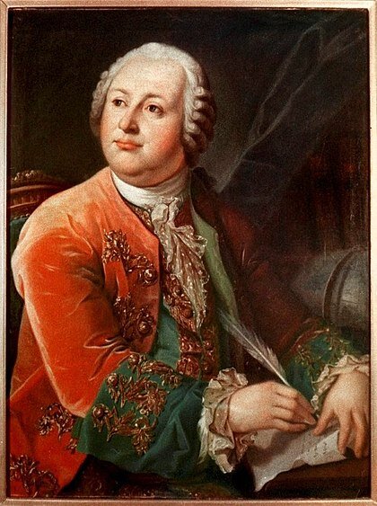 Михаил Васильевич Ломоносов (8 [19] ноября 1711, деревня Мишанинская (ныне — село Ломоносово), Архангелогородская губерния, Русское царство — 4 [15] апреля 1765, Санкт-Петербург, Российская империя) — первый крупный русский учёный-естествоиспытатель.