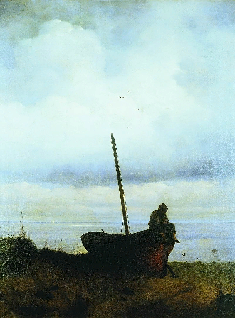 И. Айвазовский. Вид на взморье в окрестностях Петербурга (1835). Источник изображения: https://wmuseum.ru/wp-content/uploads/2019/04/1321620787_vid-na-vzmore-v-okrestnostyah-peterburga.jpg