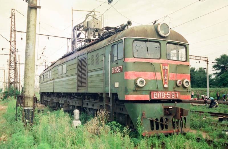 ВЛ8-597. Автор Александр.