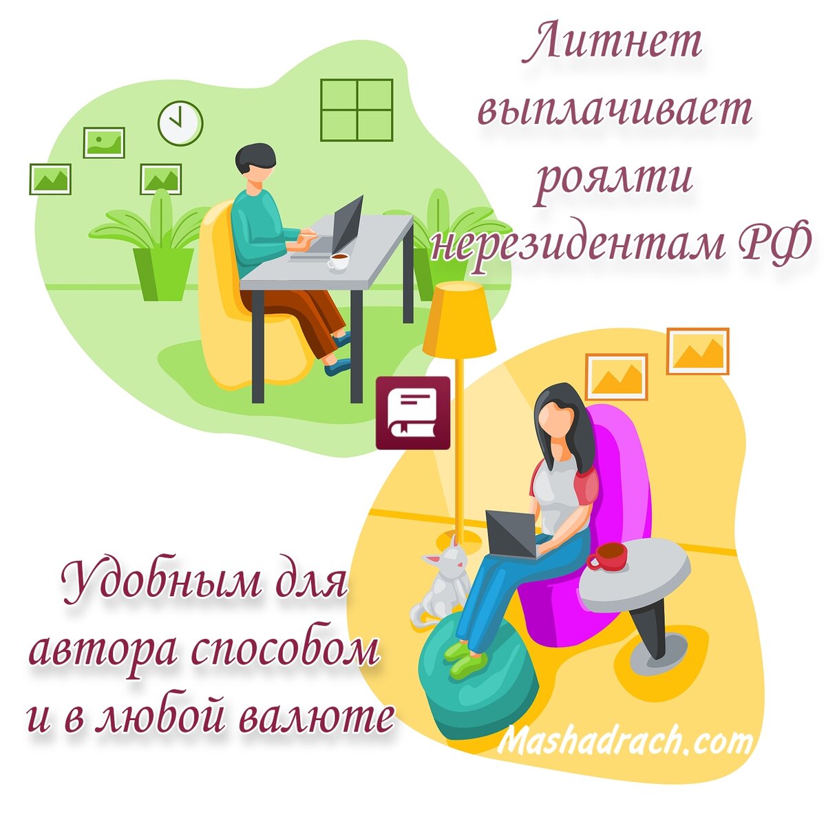 Работай из любого уголка мира с Литнет