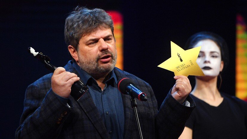     Филипп Лось на церемонии вручения премии «Звезда театрала» в Театре имени Евгения Вахтангова в Москве РИА Новости Евгений Одиноков