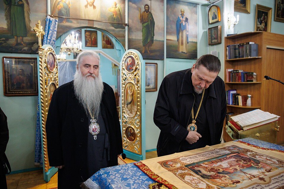     Митрополиты Симбирский и Новоспасский и Мурманский и Мончегорский встретились в Ульяновске. Фото: mitropolia-simbirsk.ru