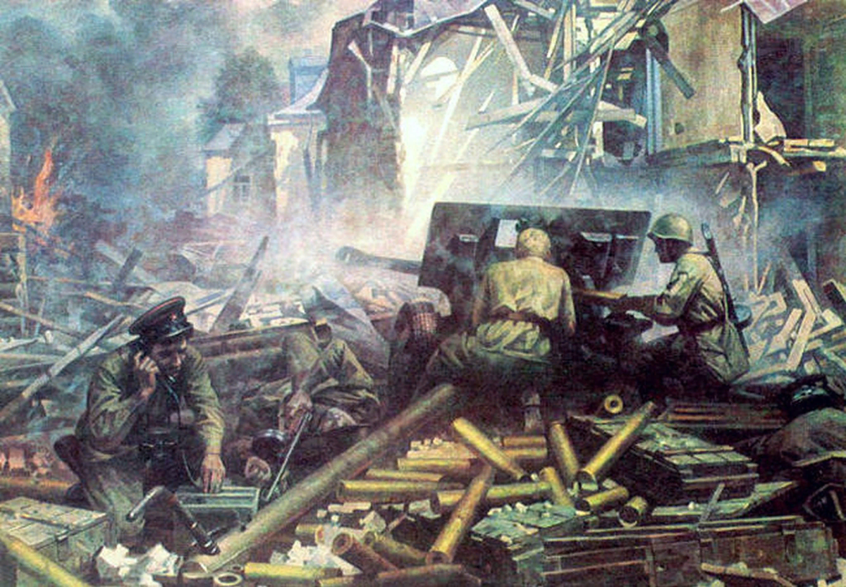 Битва за Сталинград. Марченко картина
