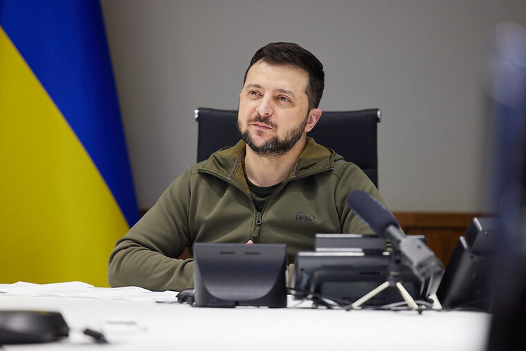    Владимир Зеленский поприветствовал бывшего военного из группировки СС