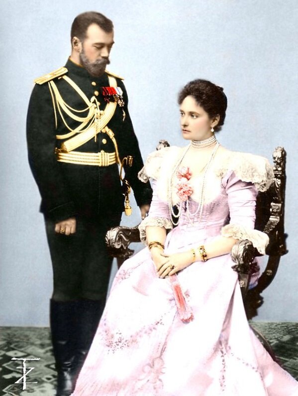 Николай II и Александра Федоровна