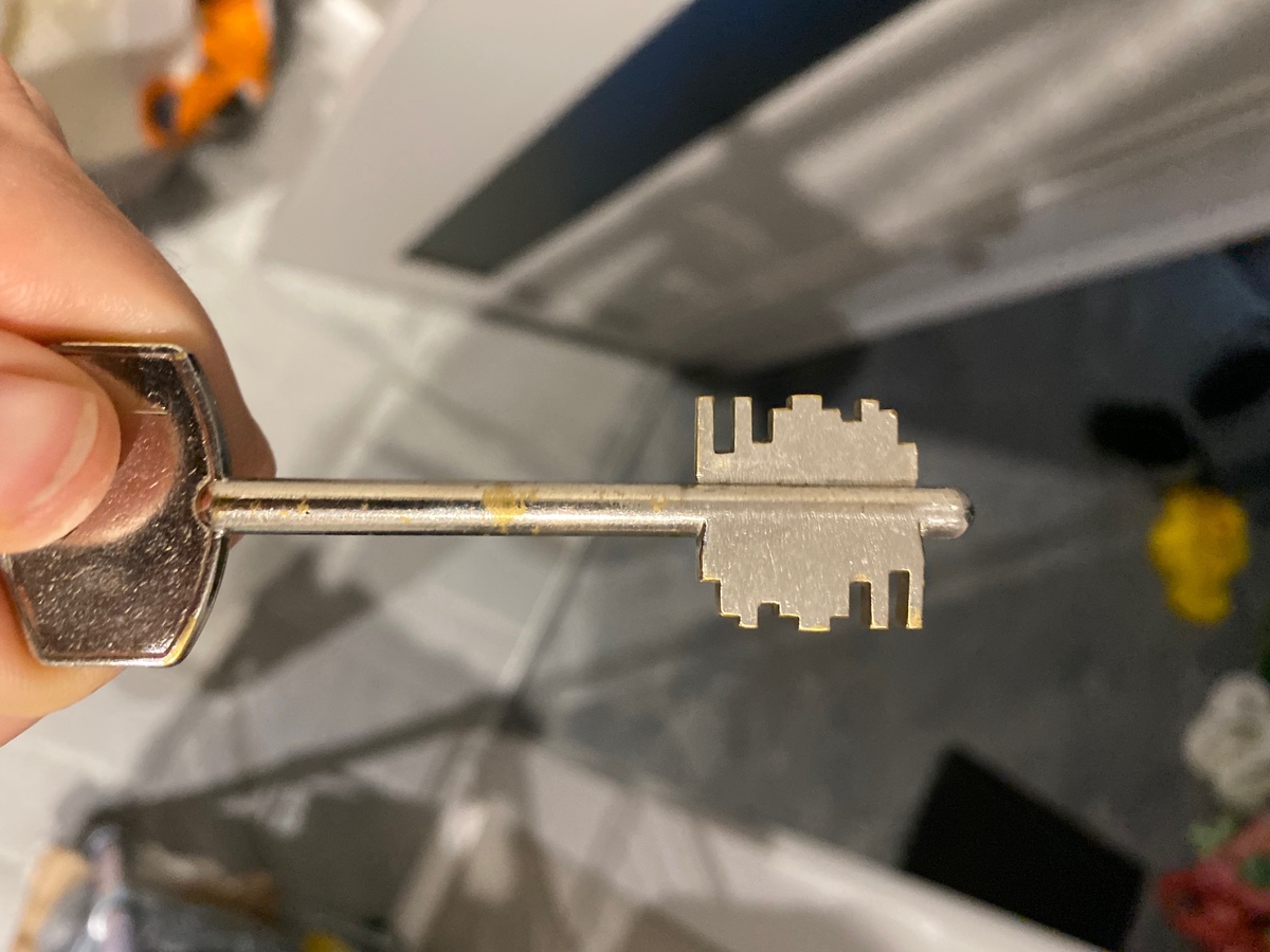 Ключ был примерно такой