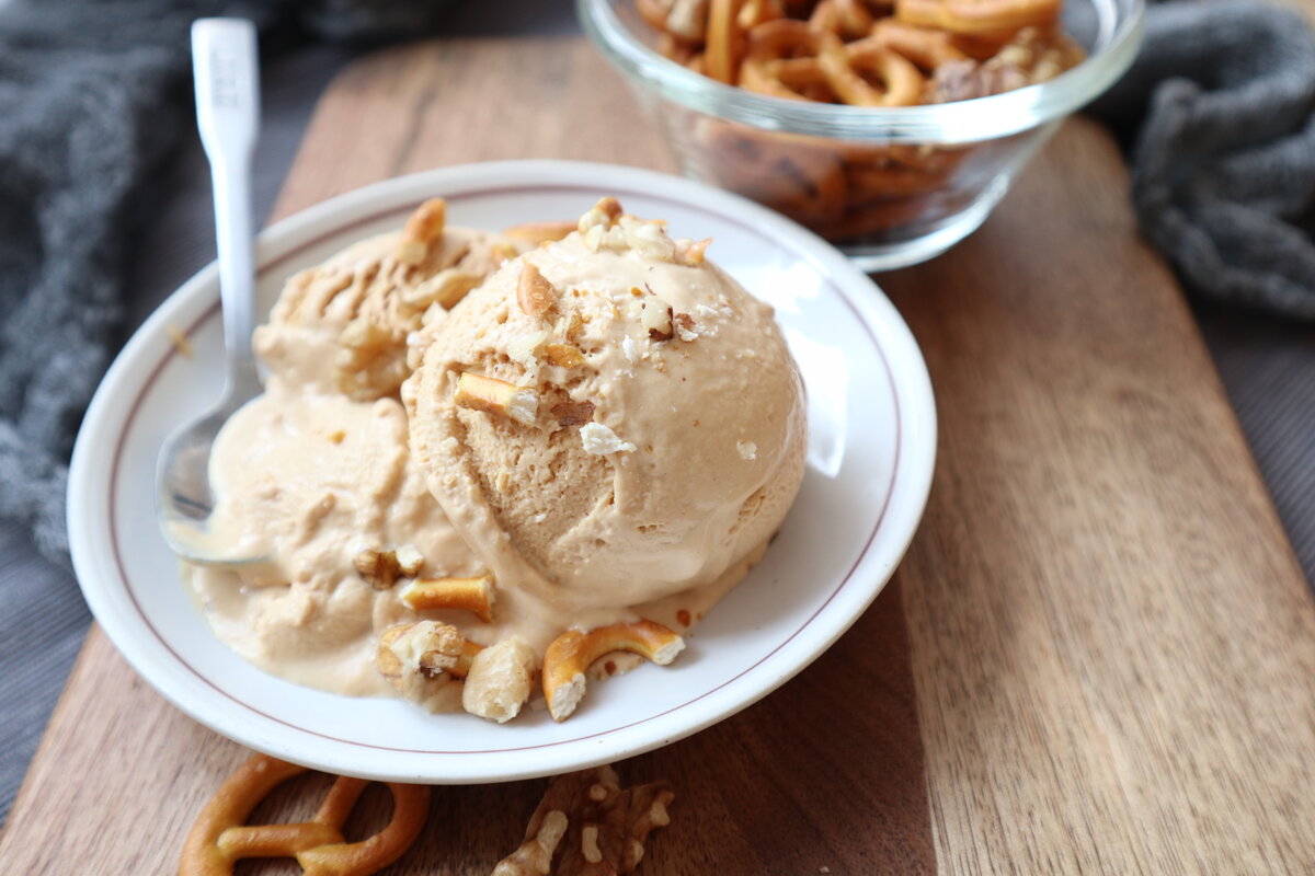 Карамельное мороженое