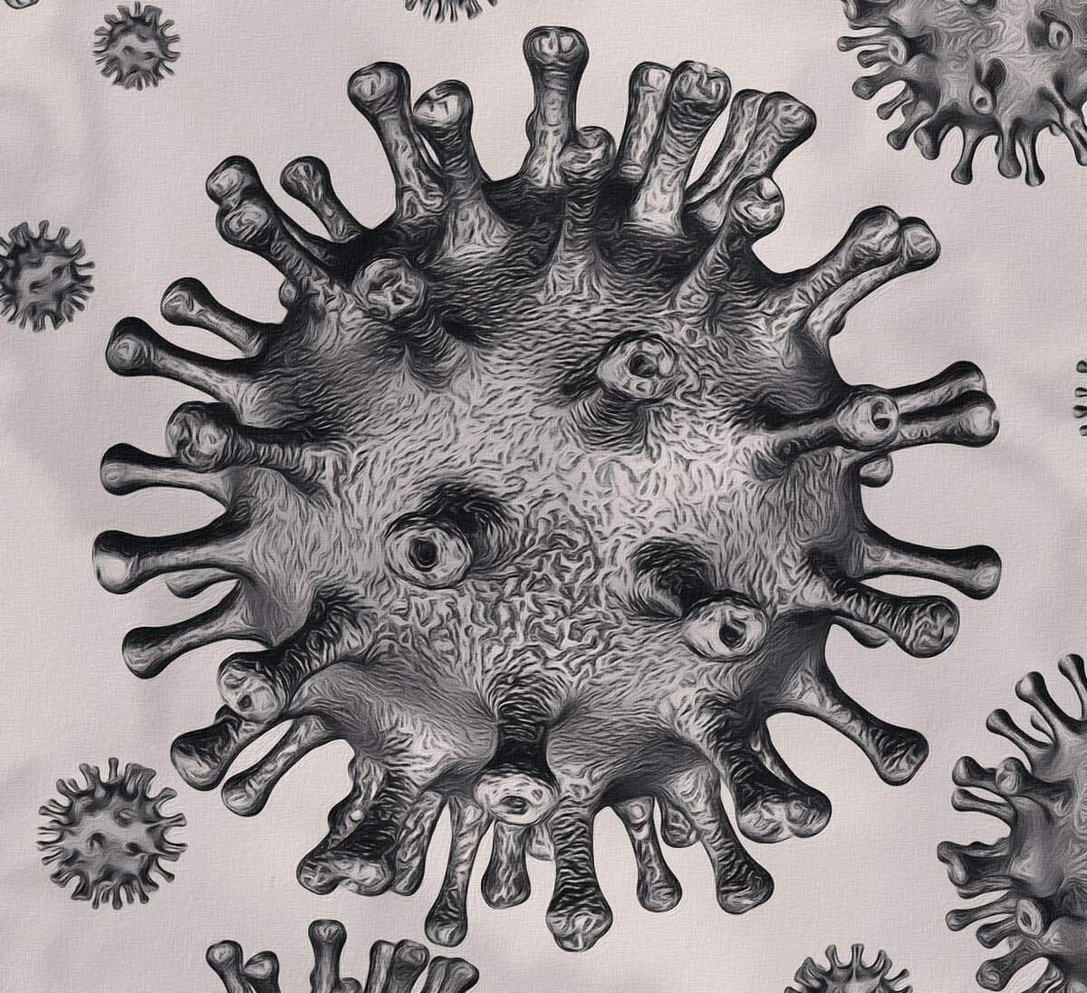 Дали. Корона. Вирус.