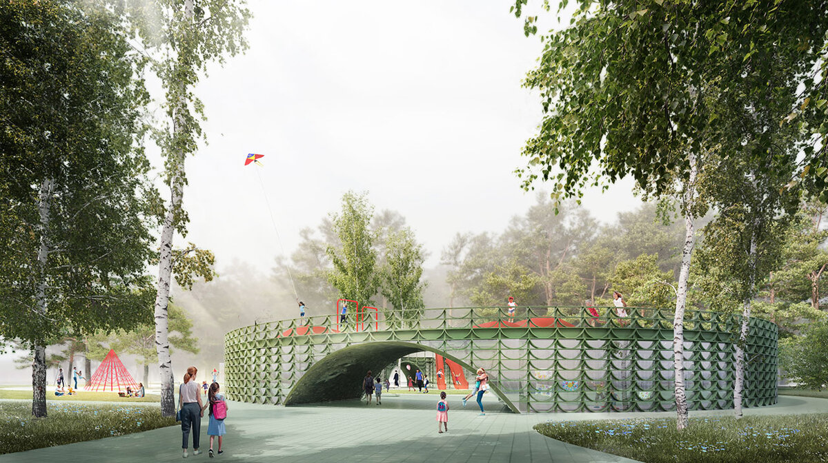 Фото: эскиз проекта детского центра. Источник: https://special.nizhny800.ru/park