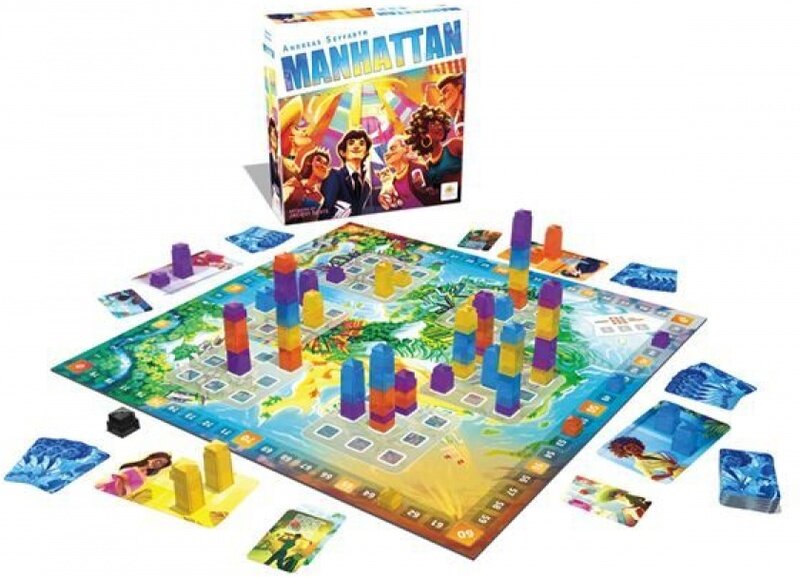 Небоскрёбы вырастают по всему миру. У игроков есть возможность построить небоскрёбы в Сиднее, Франкфурте, Гонг-Конге и Каире.  Вопрос в том, увеличивать ли здание в высоту или строить новое. В конце раунда игроки получают очки за самое высокое здание, количество зданий на город и за общее количество зданий. Выигрывает игрок с большим количеством очков к концу четвертого раунда.