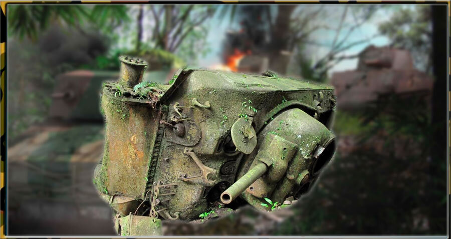 Было дело, американские танки сходились с японскими