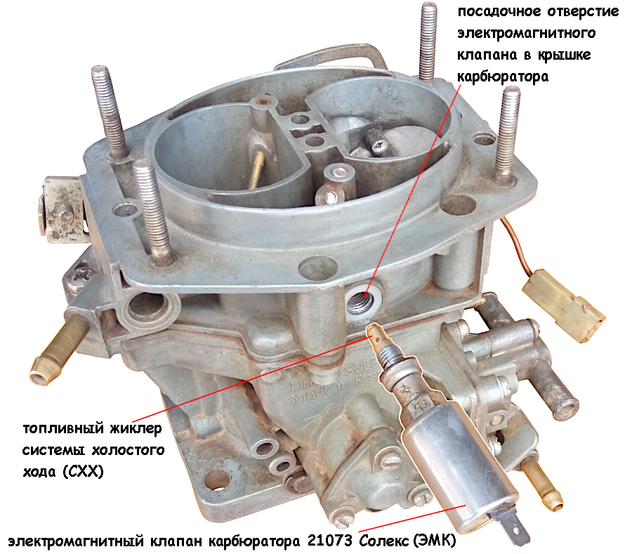 Ремонт карбюратора ОЗОН 2107-1107010 - Lada 21043, 1,6 л, 1999 года своими рукам