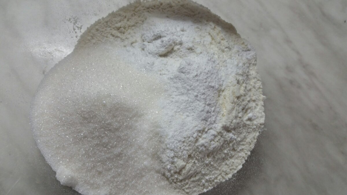 смешиваем сухие ингредиенты