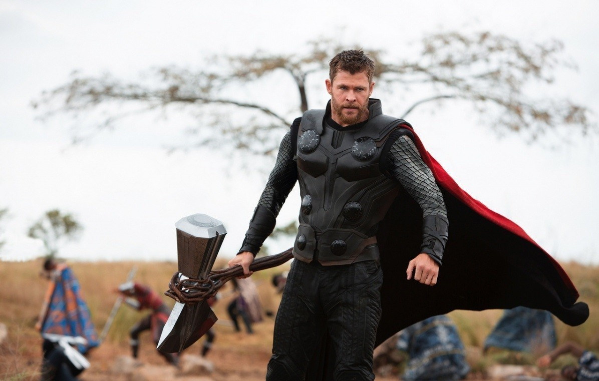 Кадр из фильма "Мстители Война бесконечности".