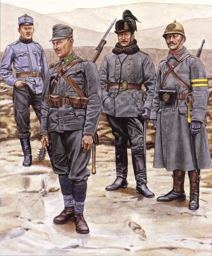 Австро-венгерская армия. 1915-1916 гг.