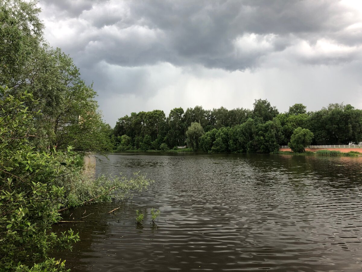 Пушкино, река Серебрянка