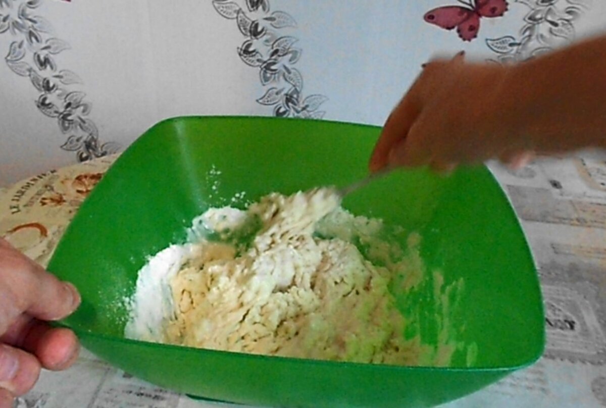 Мешаем до густой однородной массы