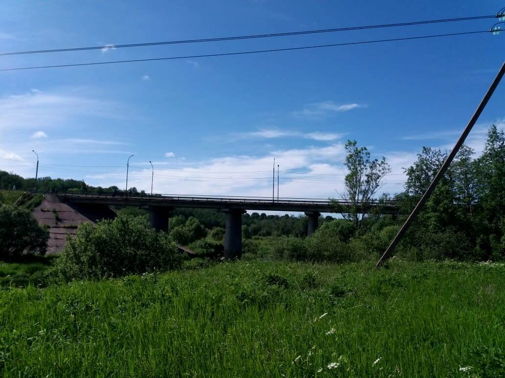 Мост через реку Тосна