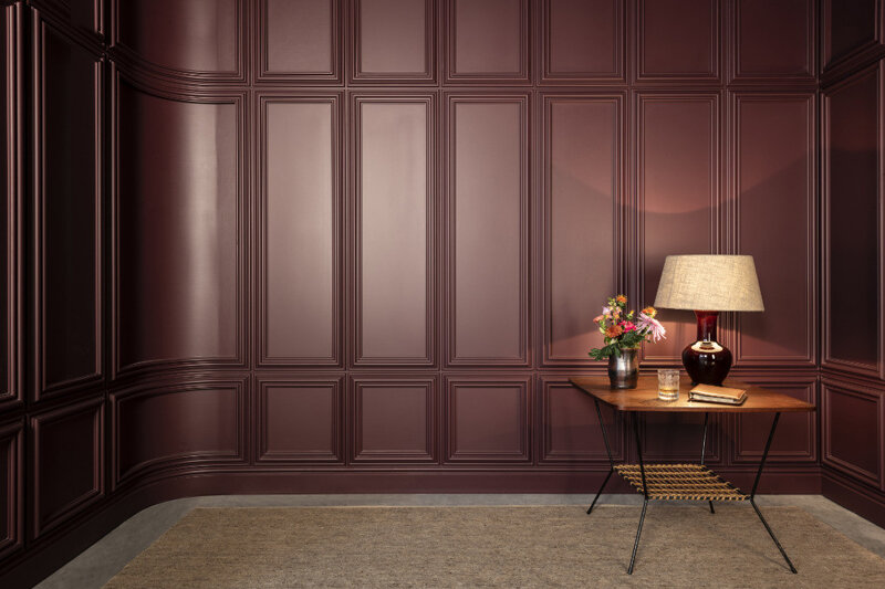 Молдинги на стенах в интерьере.