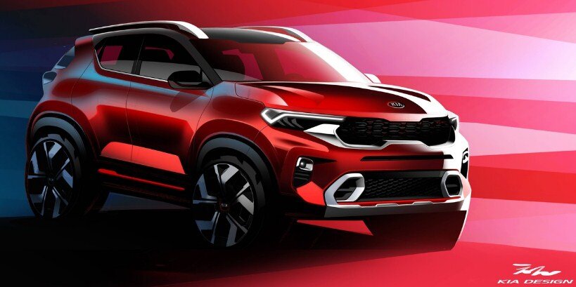 Концепт Kia Sonet в арт-проекте от Kia design