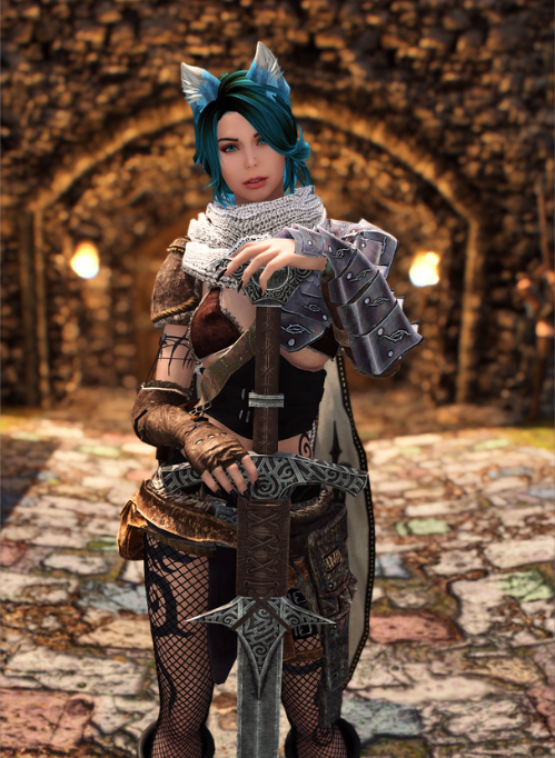 Автор скриншота YoRHa игра Skyrim SE