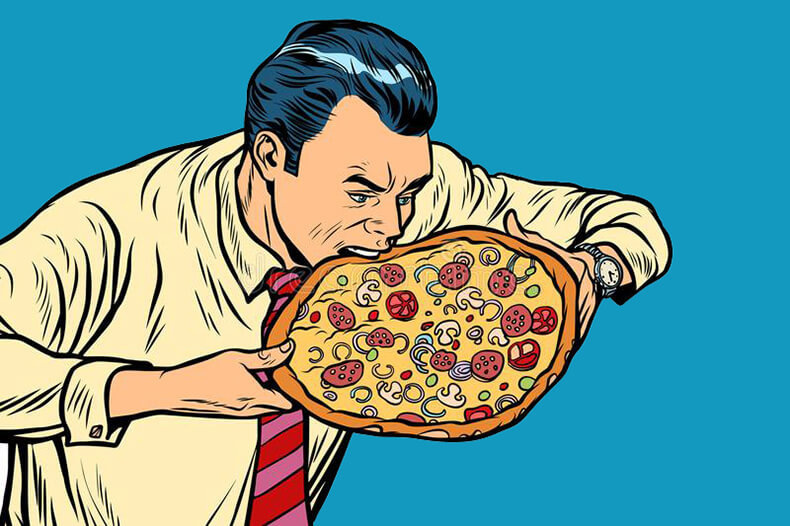 Заедать стресс пищей - не лучшая идея