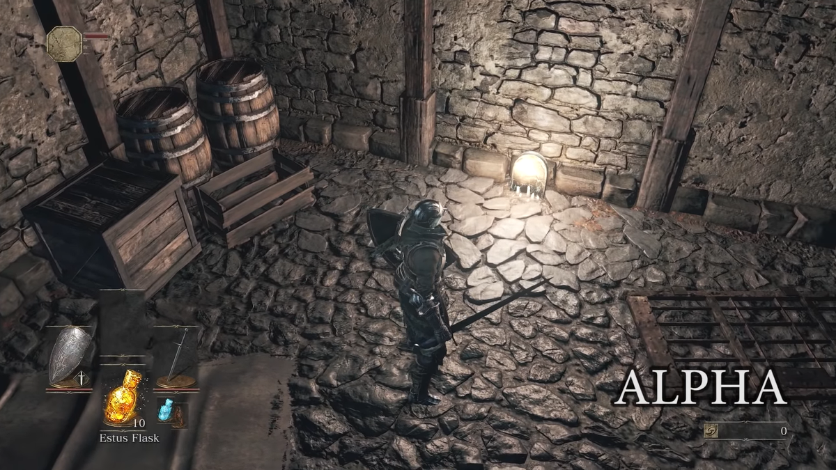 Высокая стена Лотрика