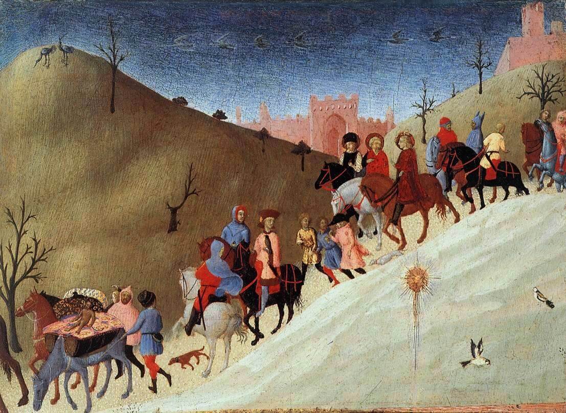 Сассетта, Шествие волхвов (ок. 1435)
