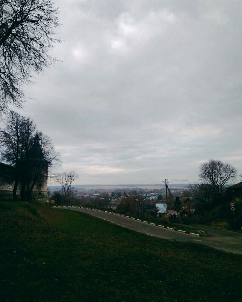 Вид от стен Зарайского кремля