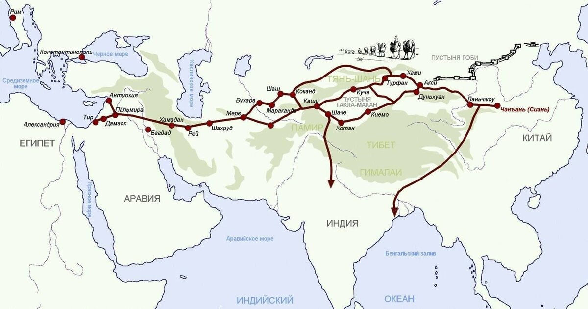 Величайшая торговая артерия древности 