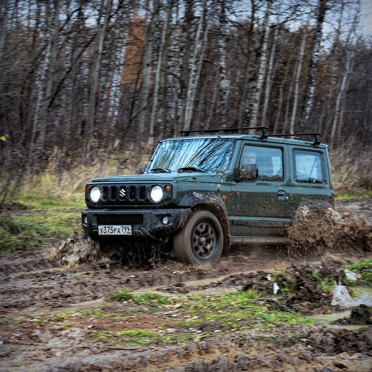 Jimny создан для бездорожья