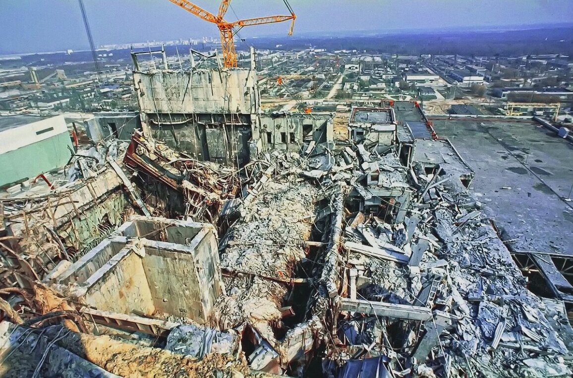 Чернобыльская АЭС.