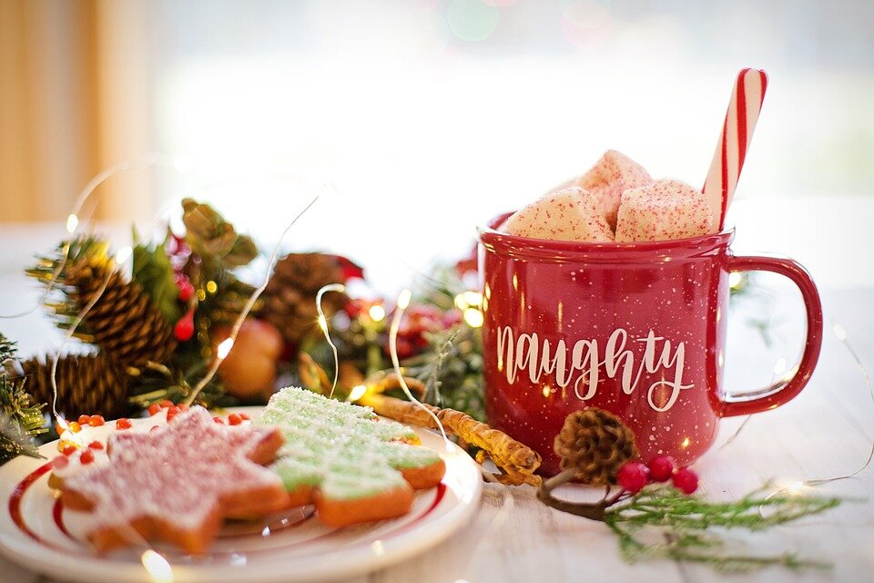 "Рождественский Горячий Шоколад"