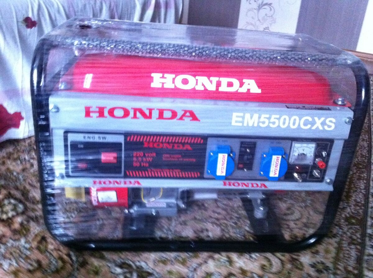 пример замотки генератора в стрейч-плёнку