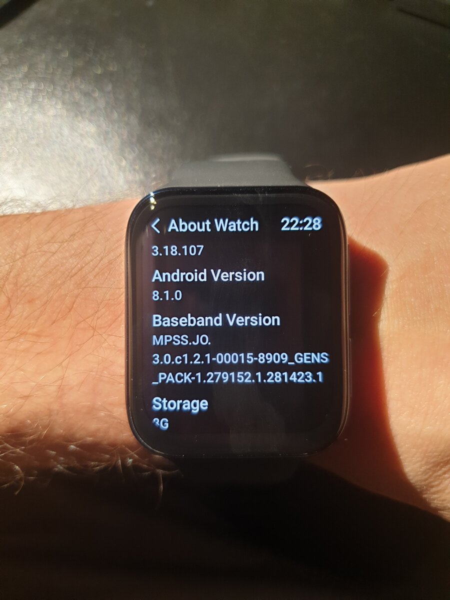 Версия прошивки, андроид.