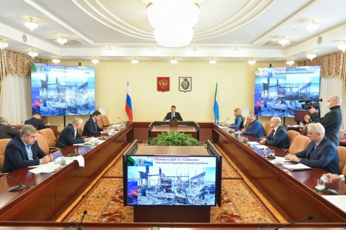 В правительстве Хабаровского края подвели итоги работы экстренных служб в новогодние праздники