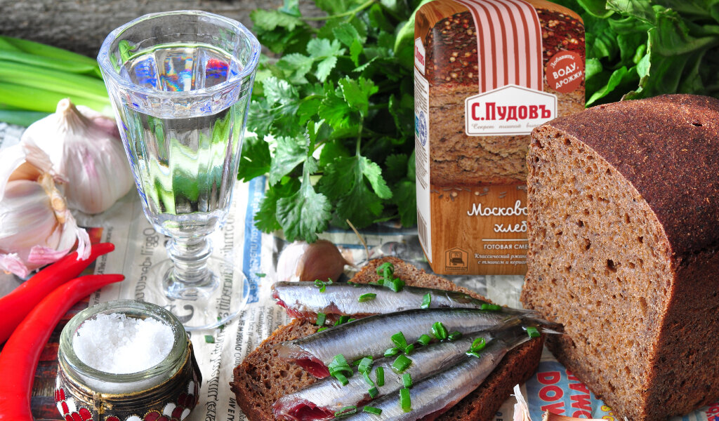 Для канала С.Пудовъ: ржаной русский хлеб "Московский" из хлебной смеси совсем, как тот, из советской булочной на Арбате