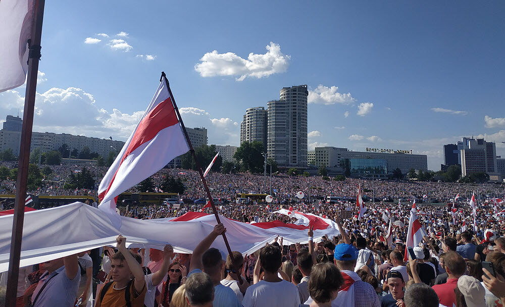 Протесты в Белоруссии