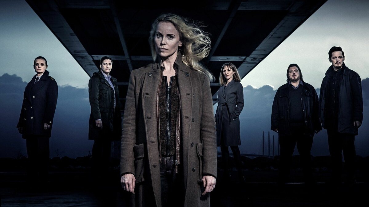 Постер из сериала "Мост"