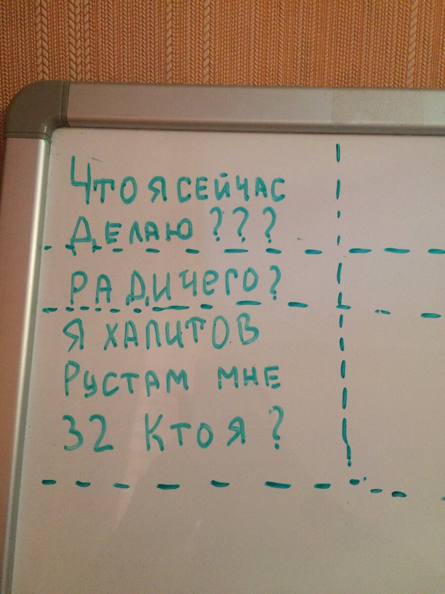 Вопросы для начало изменений, позже второй вопрос изменился на Ради кого, чего?