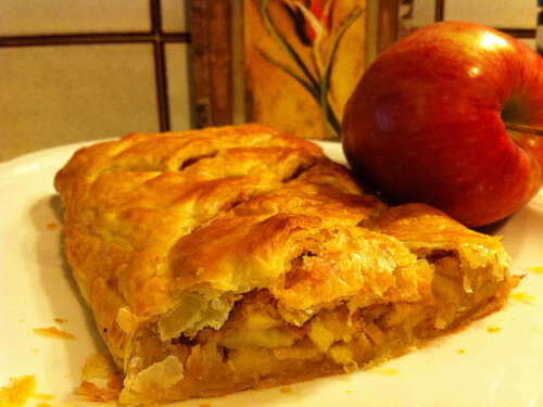 Яблочный штрудель.
