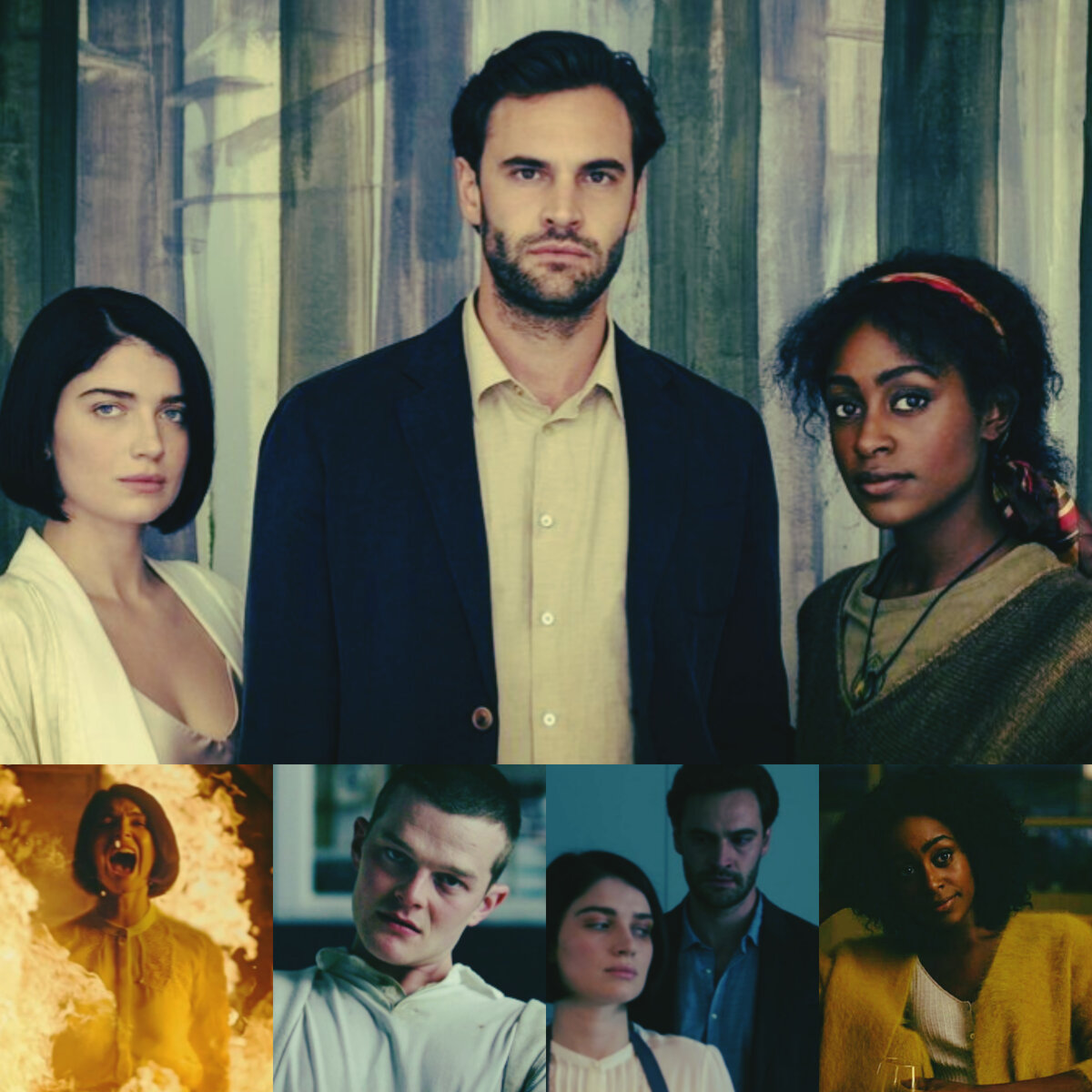 Сериал "Behind Her Eyes" , который сейчас на Нетфликс занимает Топ позиции по просмотрам в России (на 11.03.2021) 