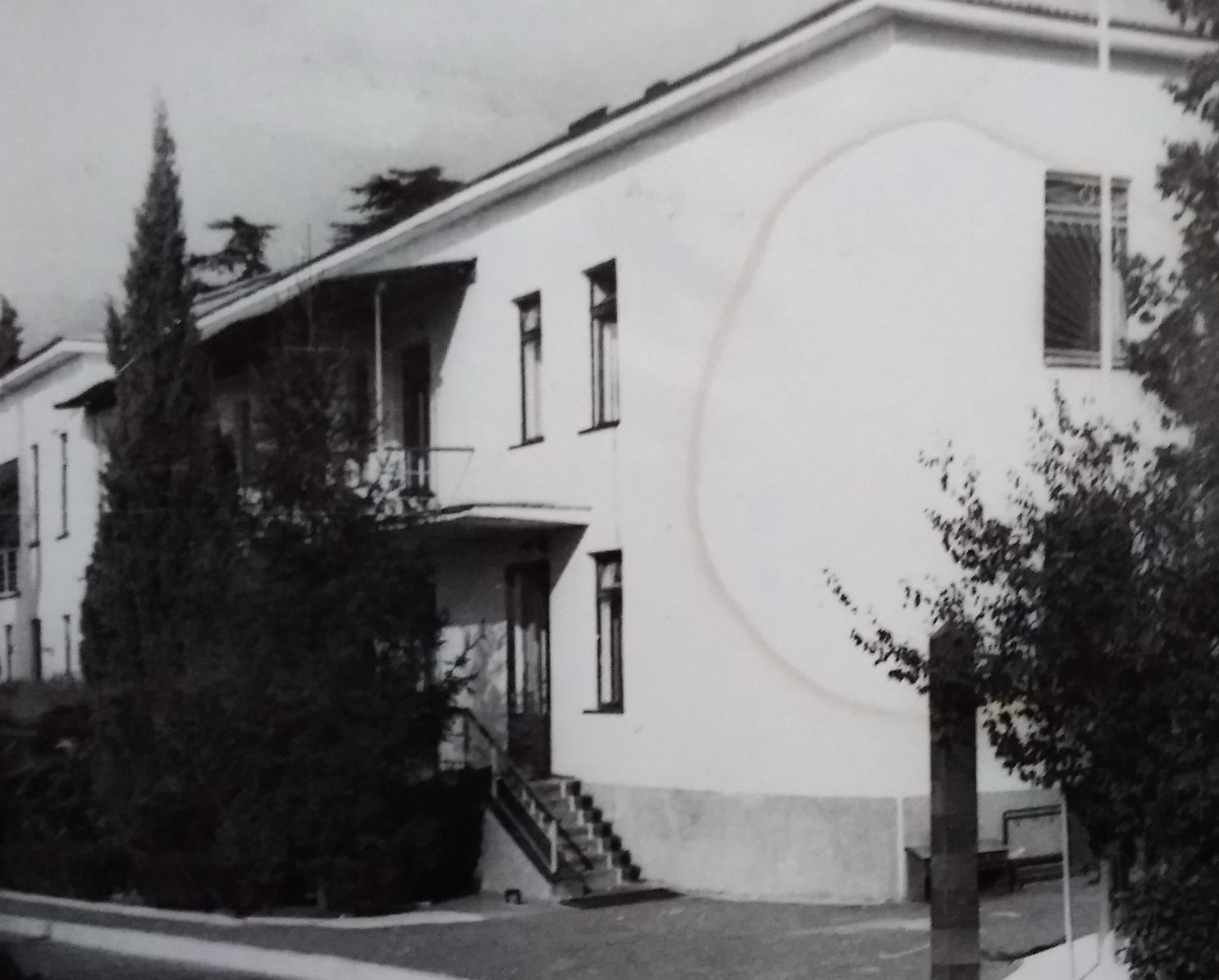 Служебное здание в пограничной части